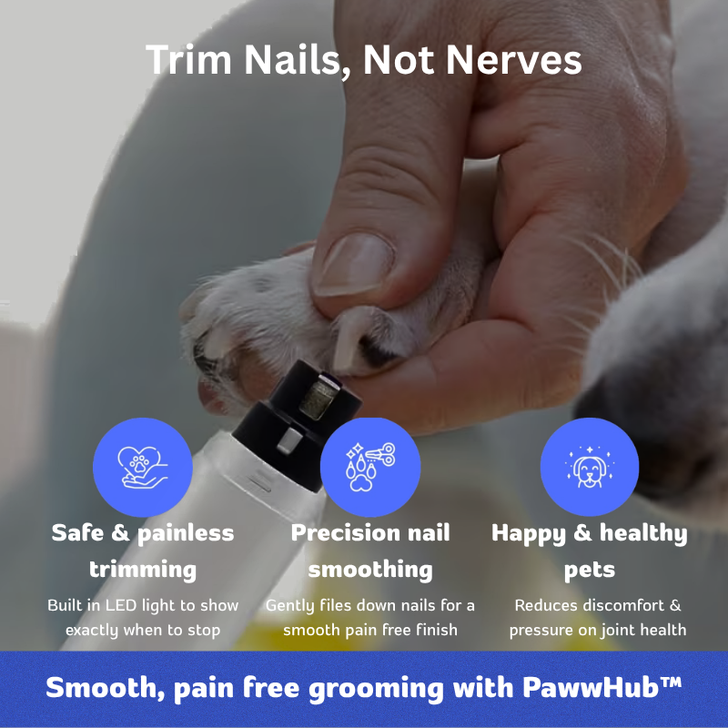 PawwHub™ Premium Pet Nail Grinder
